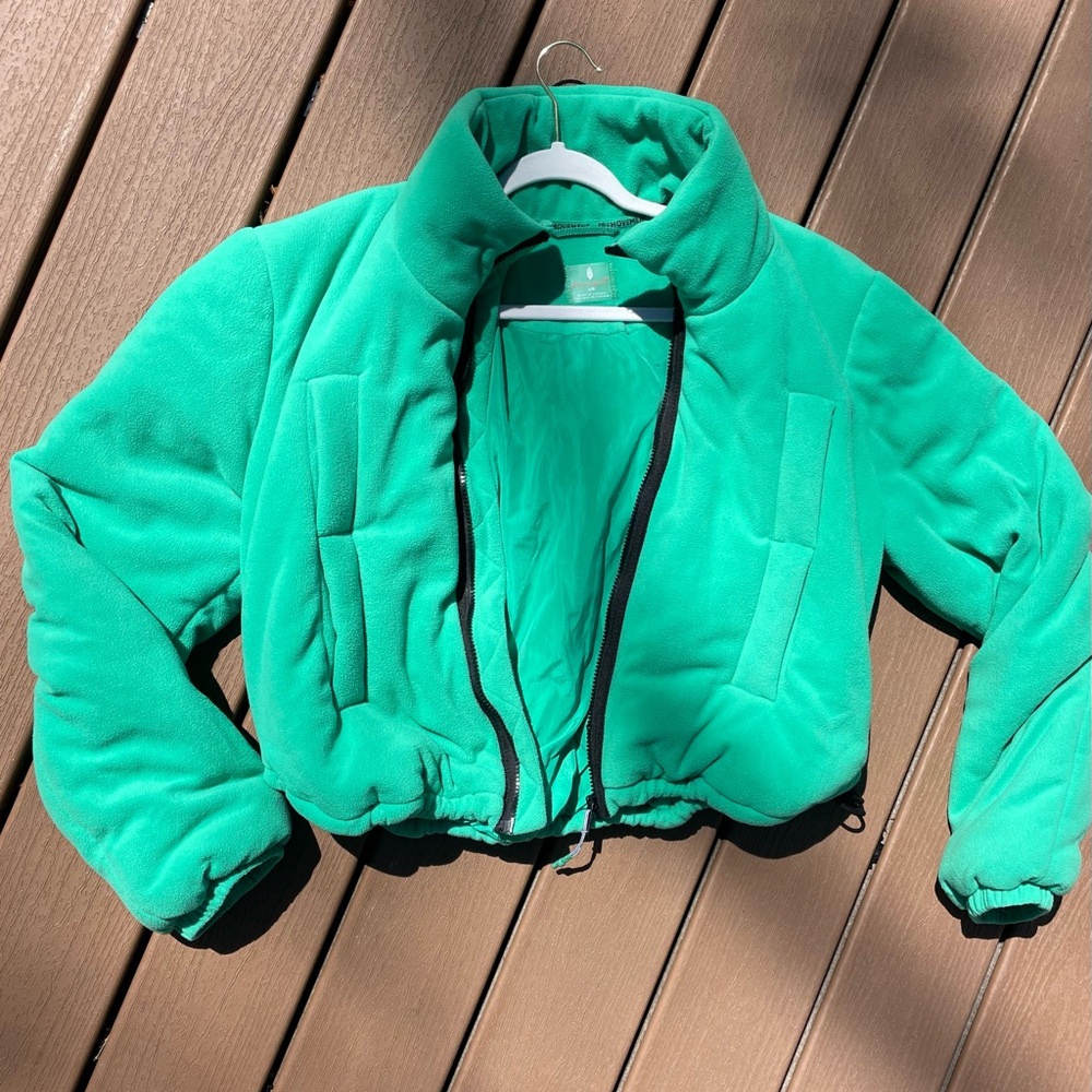 Fp movement Renegade Fleece Puffer free people green